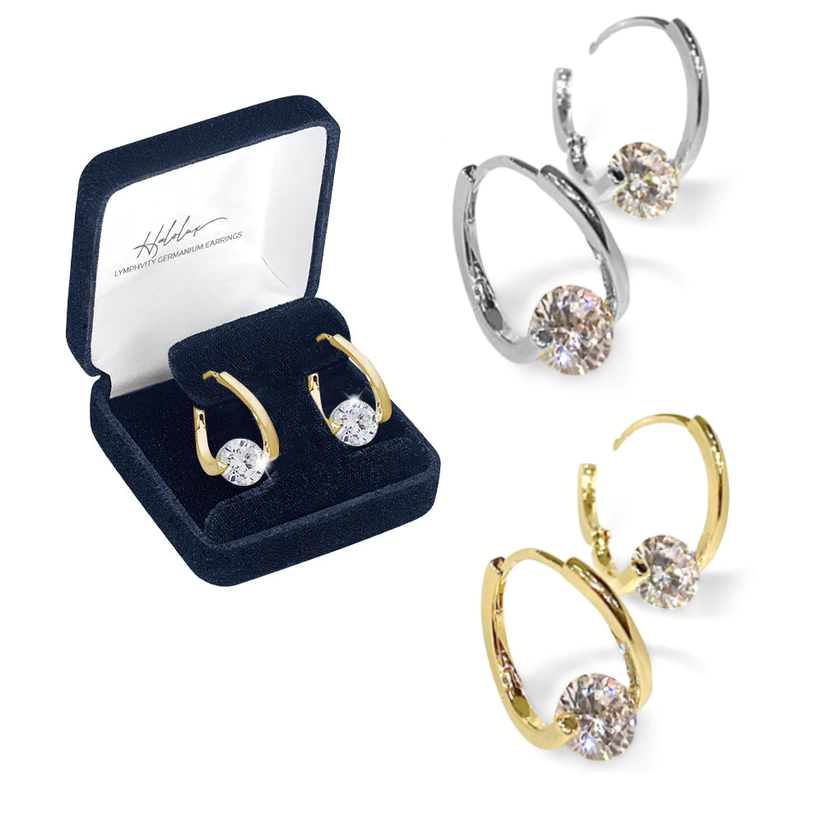 (LAST DAY SALE-80% OFF🔥)Histone Lymphvity MagneTherapy Germanium Earrings