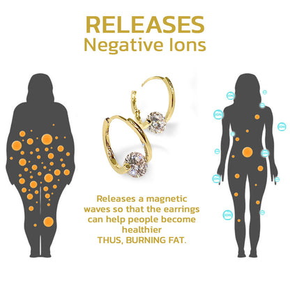 (LAST DAY SALE-80% OFF🔥)Histone Lymphvity MagneTherapy Germanium Earrings